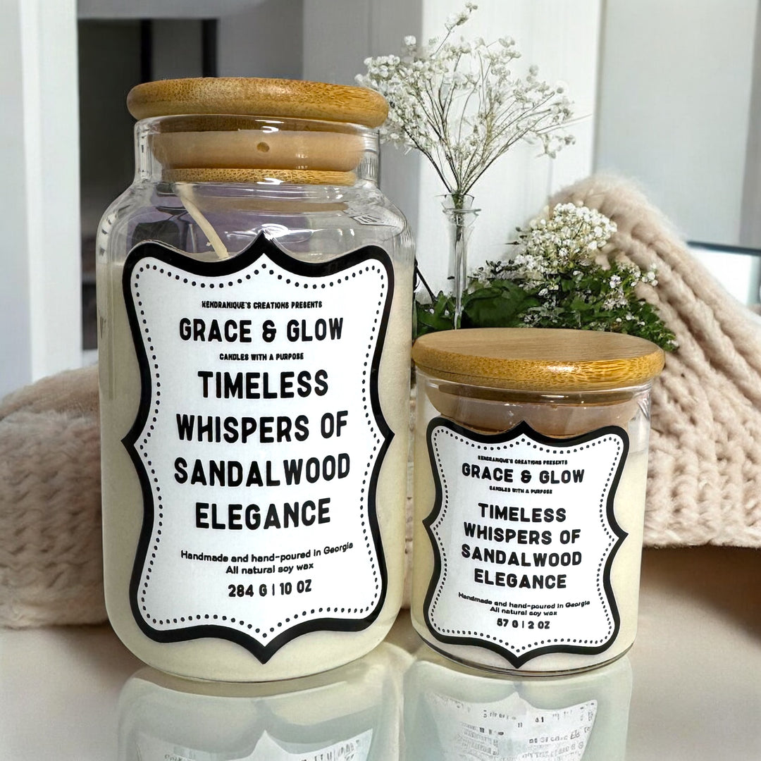 Grace & Glow: Timeless whispers of sandalwood elegance