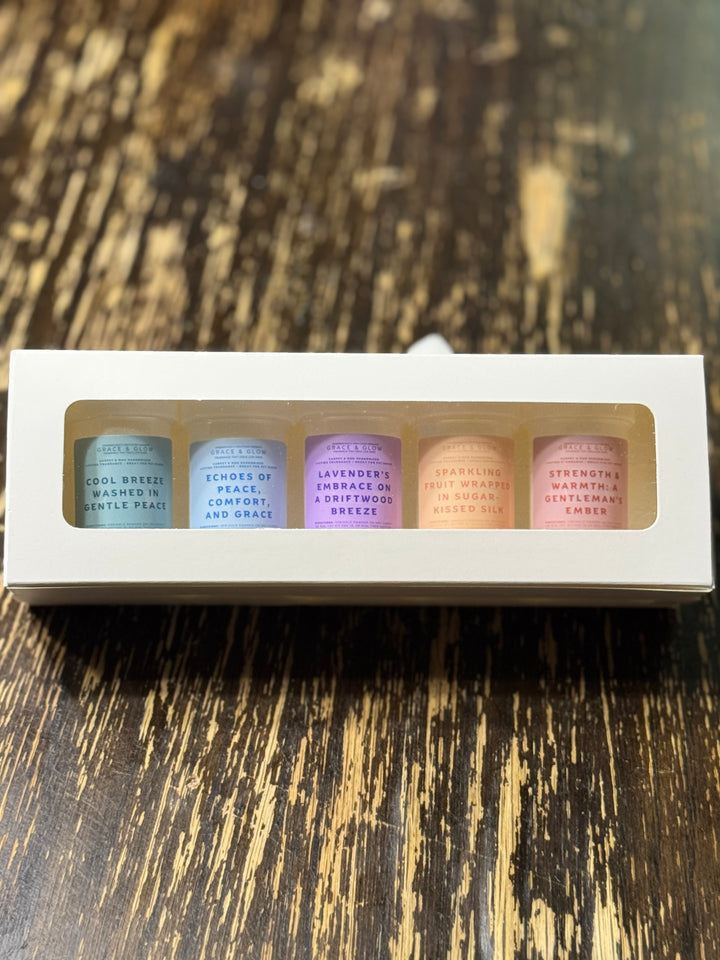 Odor Neutralizing Powder | Core Collection | Mini Discovery Set | Grace &amp; Glow Carpet &amp; Rug Deodorizer
