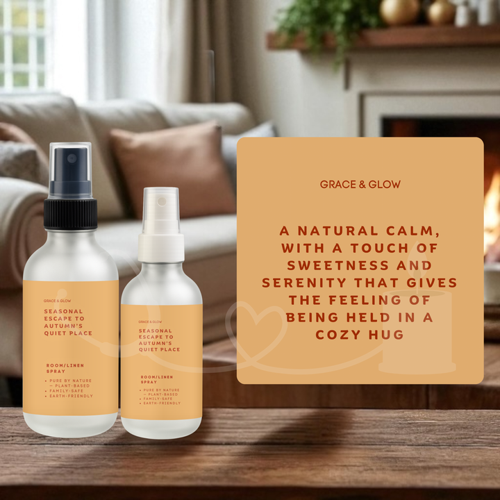 Grace & Glow: Room/Linen Spray (Fall scents)