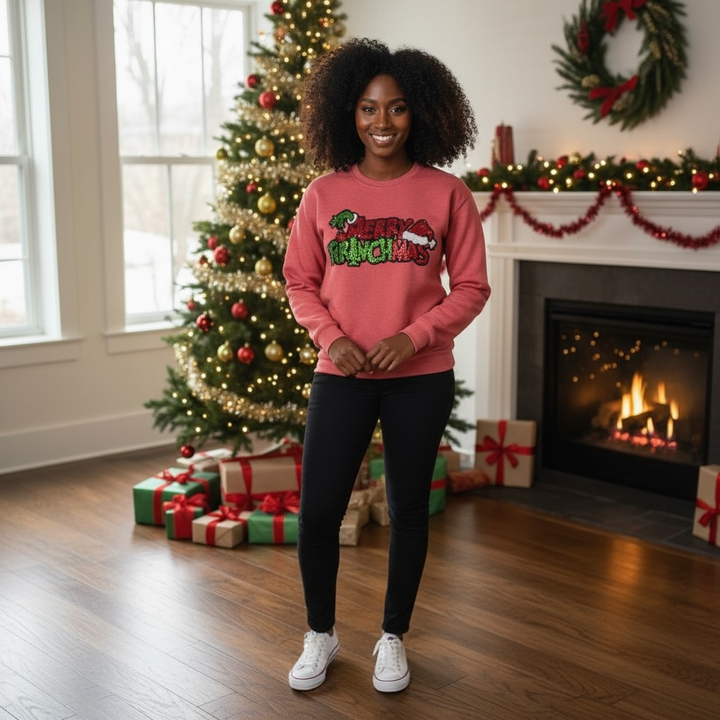 Merry Green man Sweatshirt