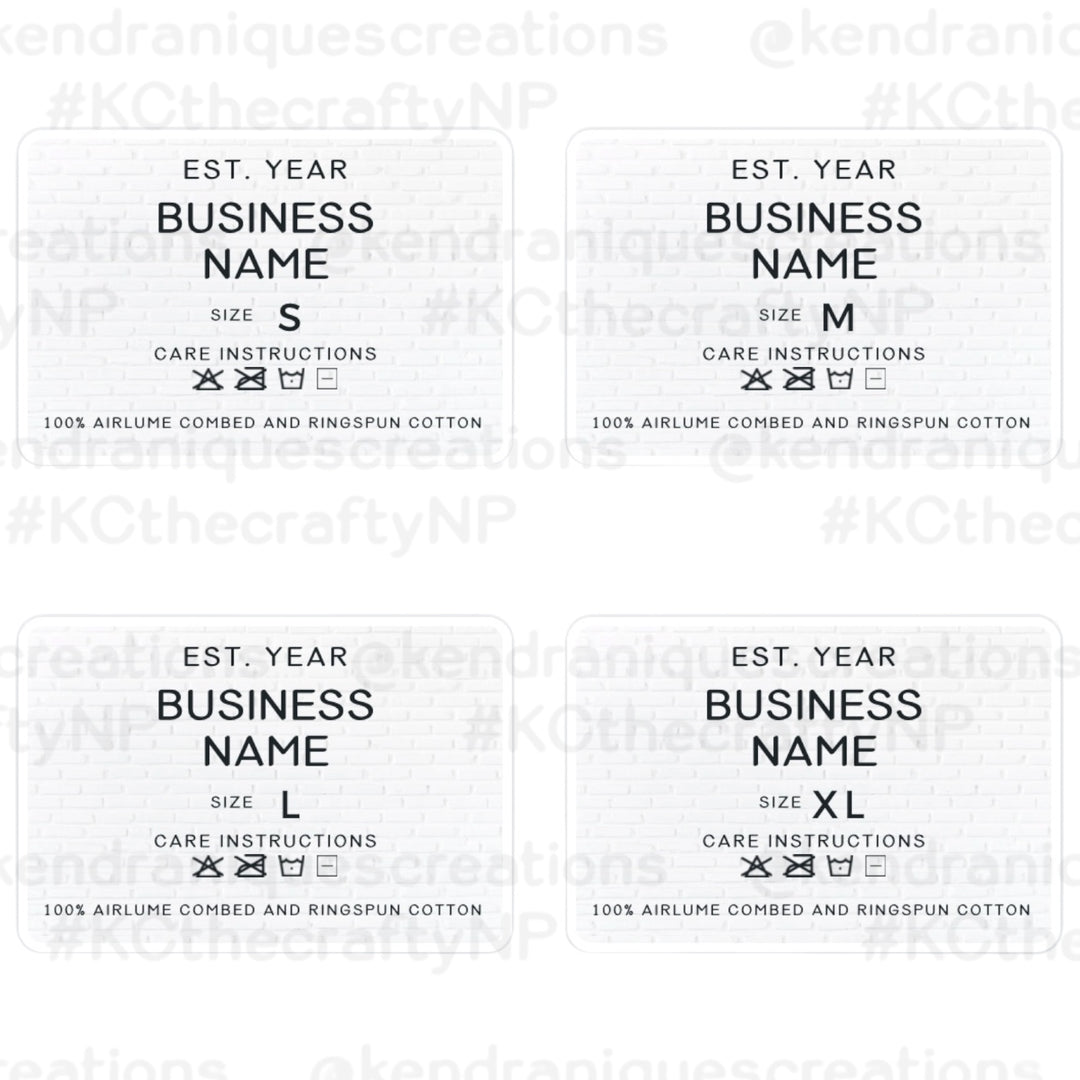 SBB: DTF Transfer-Neck Label