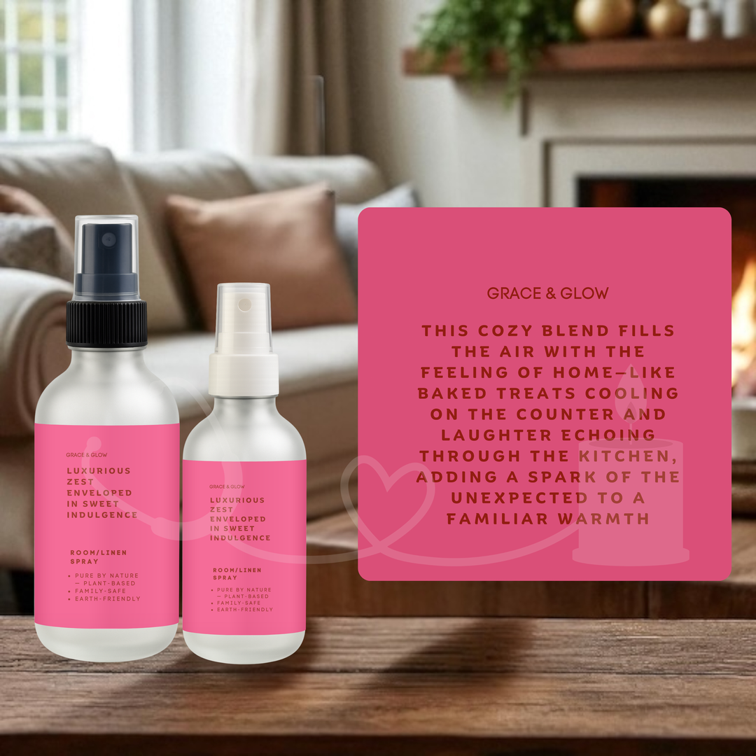 Grace & Glow: Room/Linen Spray (Fall scents)
