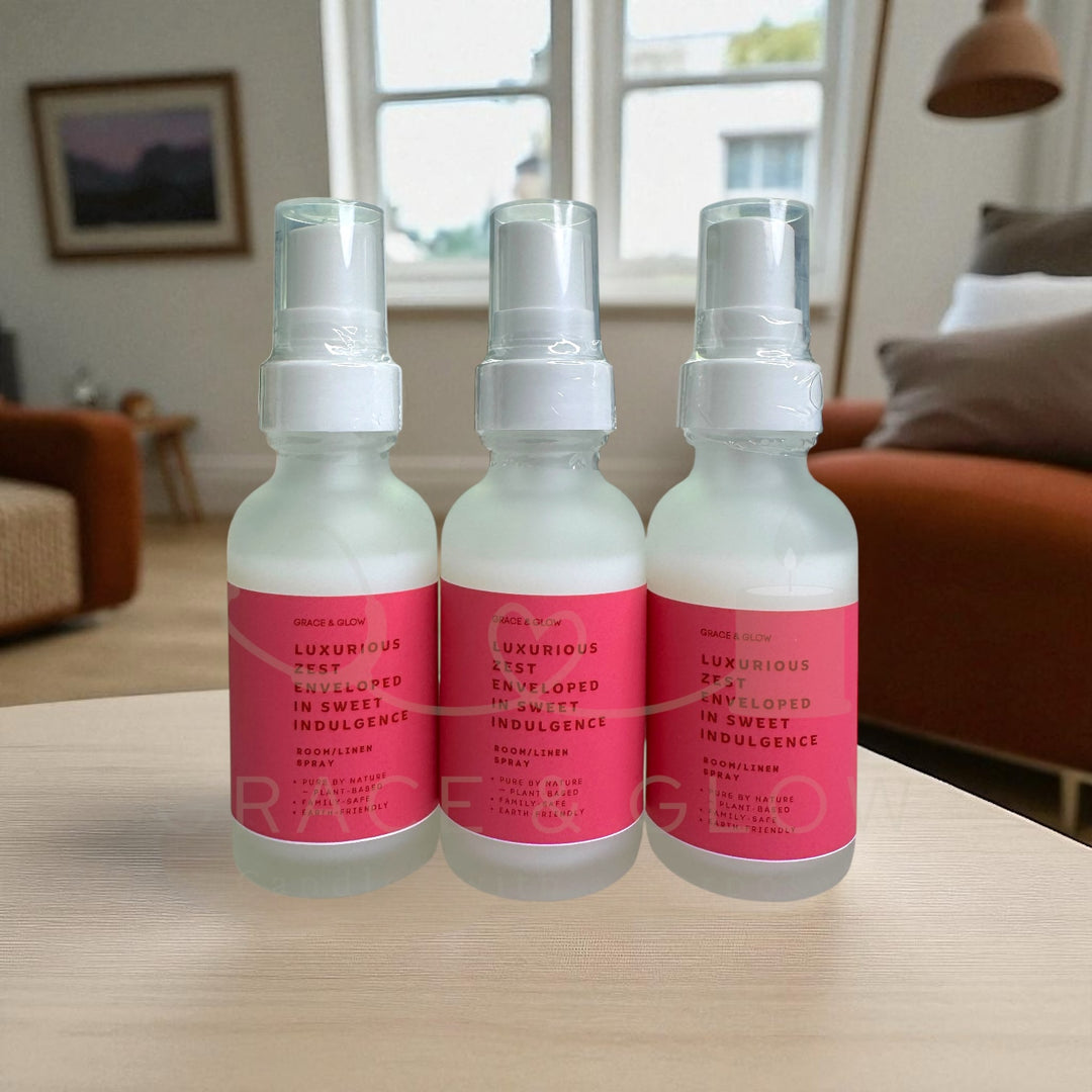 Grace & Glow: Room/Linen Spray (Fall scents)