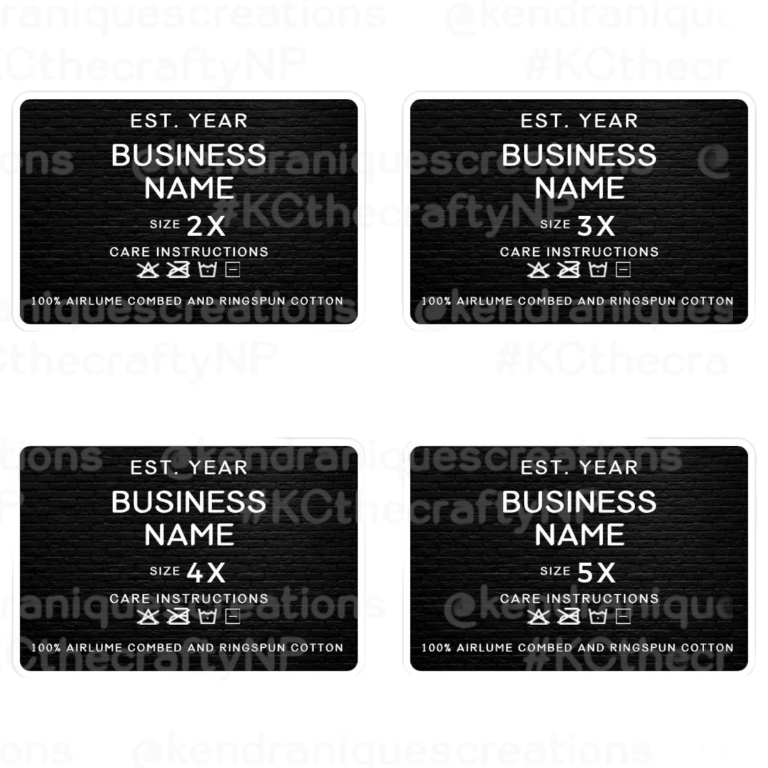 SBB: Template-Neck Label-White