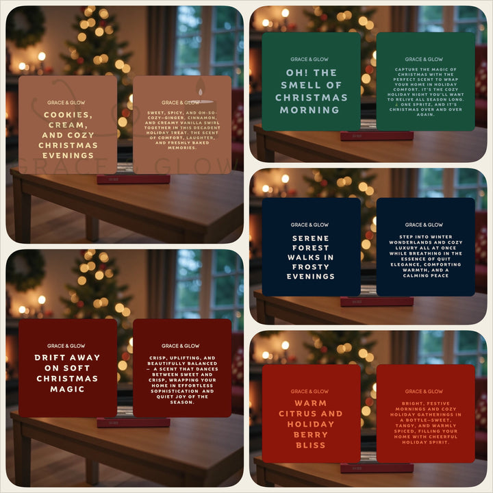 Grace & Glow Mini Room & Linen Spray | Holiday Collection | Perfect Stocking Stuffer