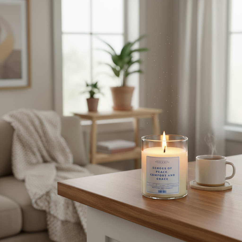 Grace & Glow: Core Collection Candle - Echoes of peace, comfort and grace