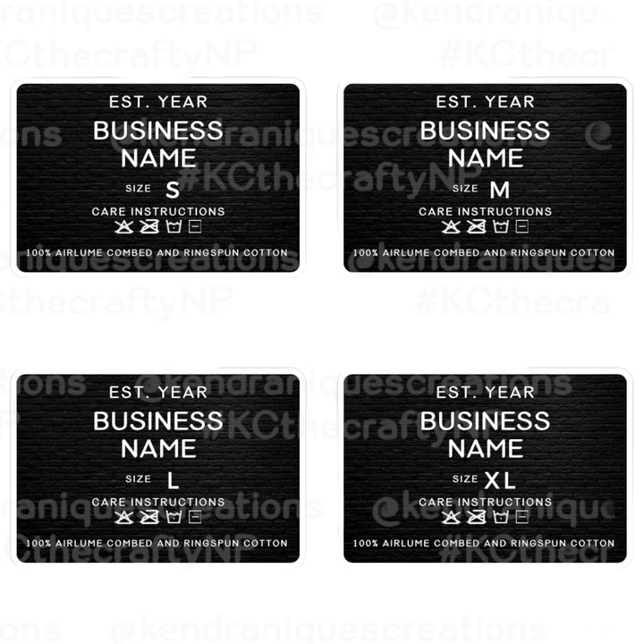 SBB: Template-Neck Label-White