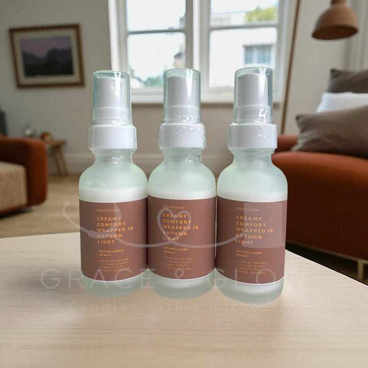 Grace & Glow: Room/Linen Spray (Fall scents)