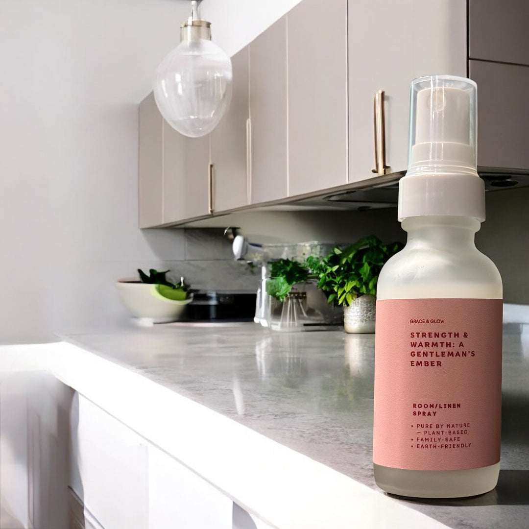 Grace & Glow Room & Linen Spray | Core Collection | Strength & Warmth: A Gentleman's Ember