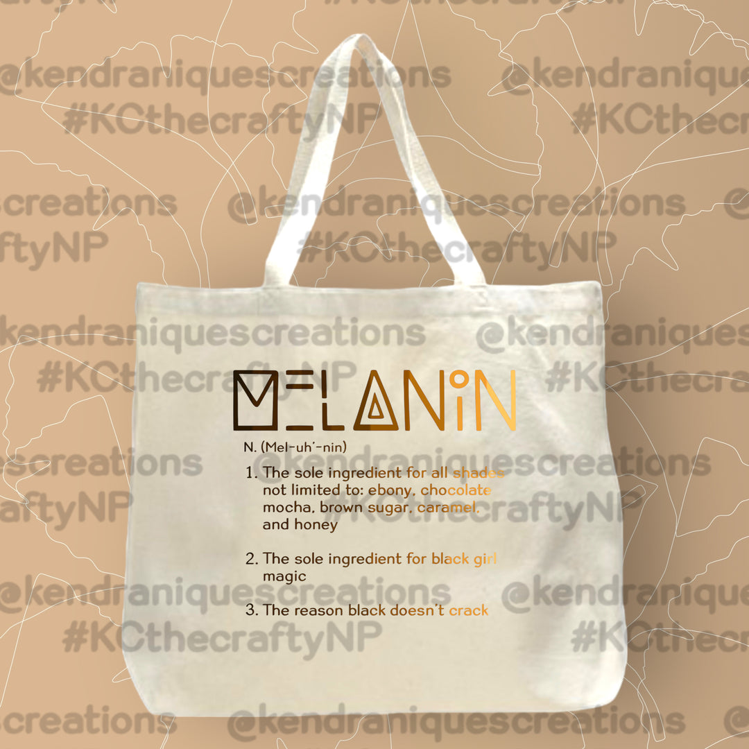 Melanin definition Tote