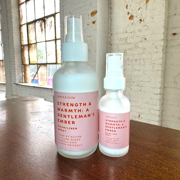 Grace & Glow Room & Linen Spray | Core Collection | Strength & Warmth: A Gentleman's Ember