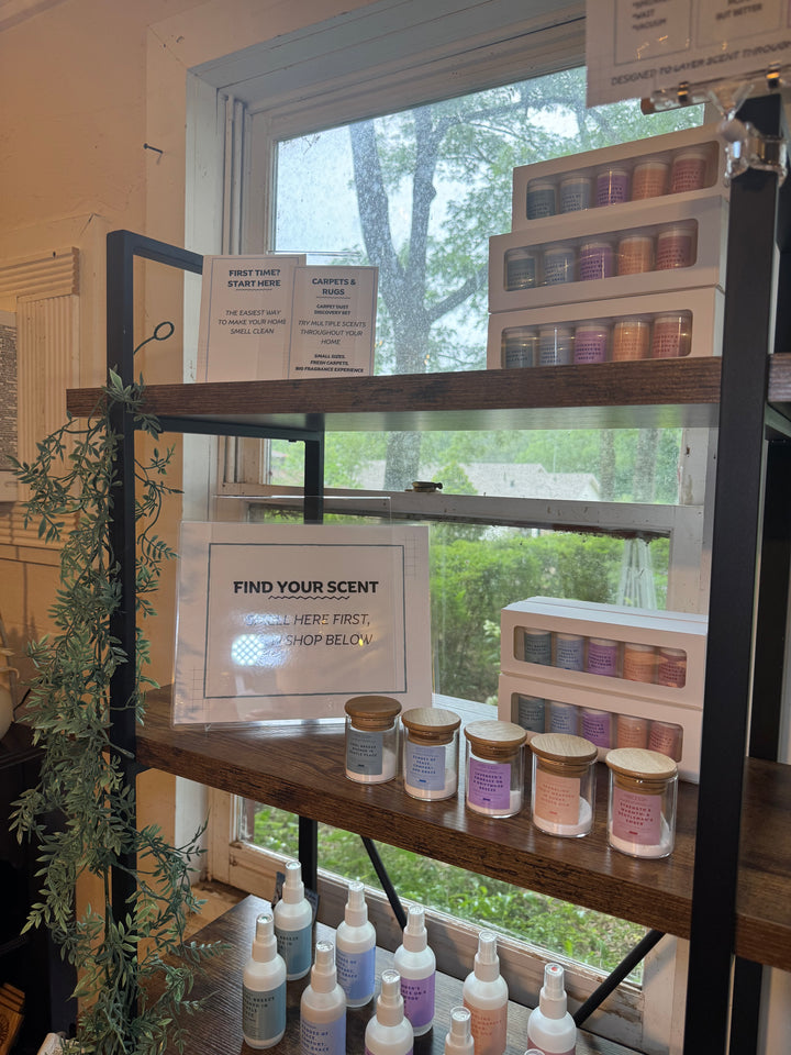 Odor Neutralizing Powder | Core Collection | Mini Discovery Set | Grace &amp; Glow Carpet &amp; Rug Deodorizer