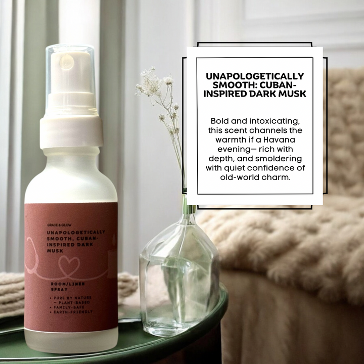 Grace & Glow: Room/Linen Spray (Masculine Scents)