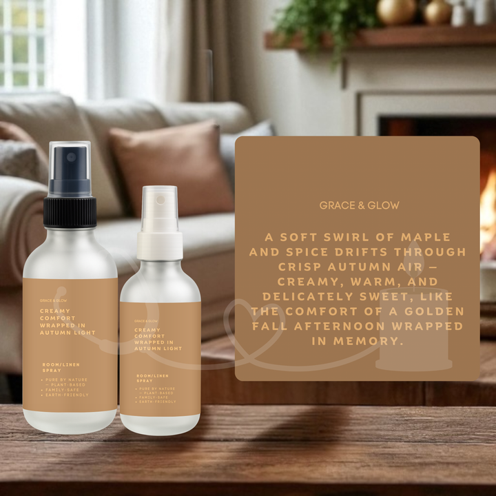 Grace & Glow: Room/Linen Spray (Fall scents)