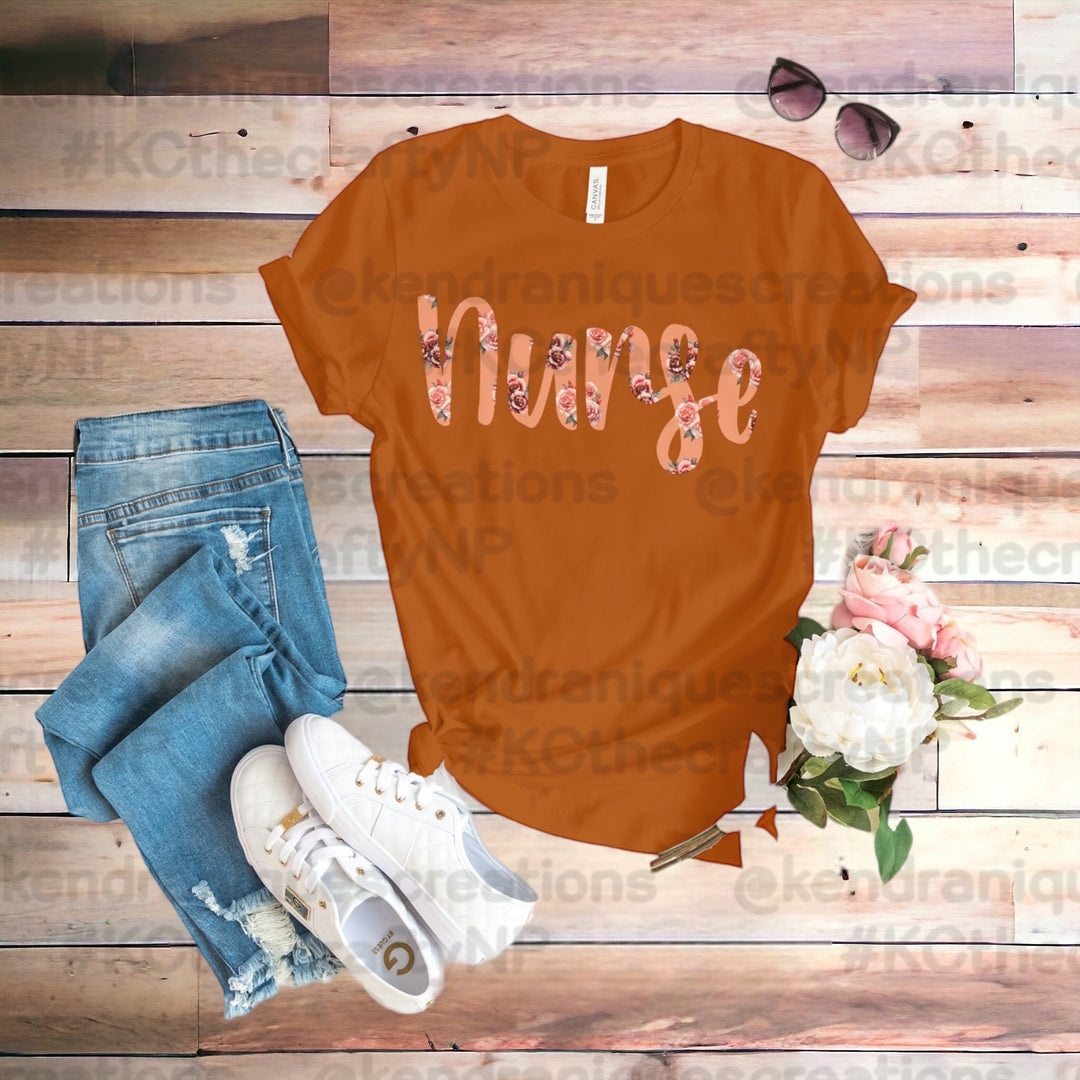 Our Botanical Garden Tee-Nurse Rosie