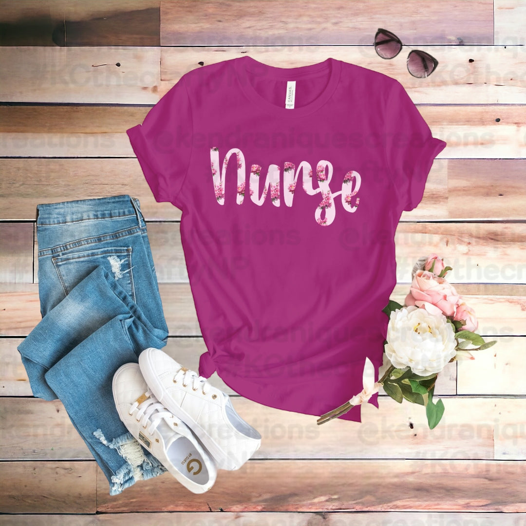 Our Botanical Garden Tee-Nurse Lilly