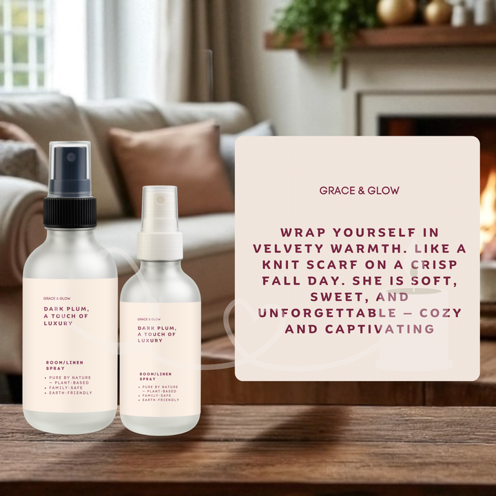 Grace & Glow: Room/Linen Spray (Fall scents)
