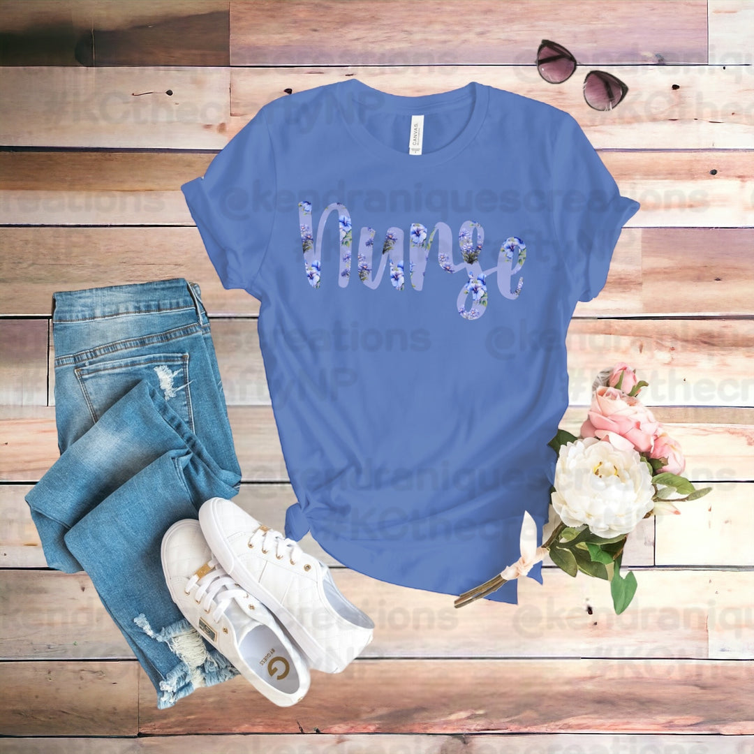Our Botanical Garden Tee-Nurse Gloriana