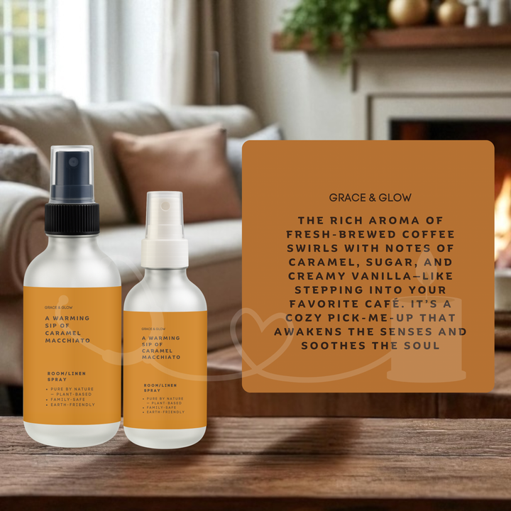Grace & Glow: Room/Linen Spray (Fall scents)