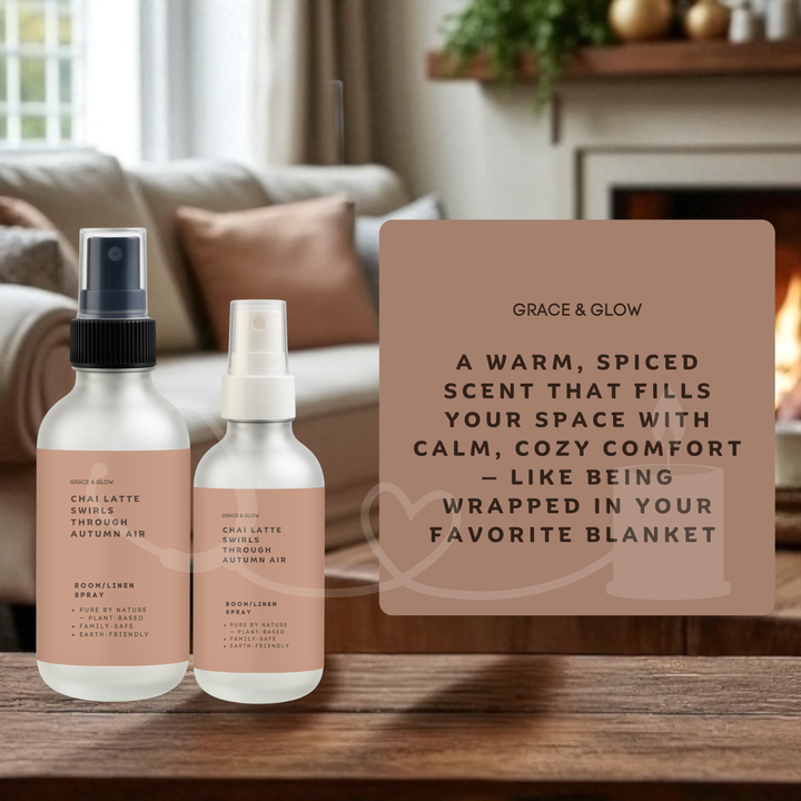 Grace & Glow: Room/Linen Spray (Fall scents)