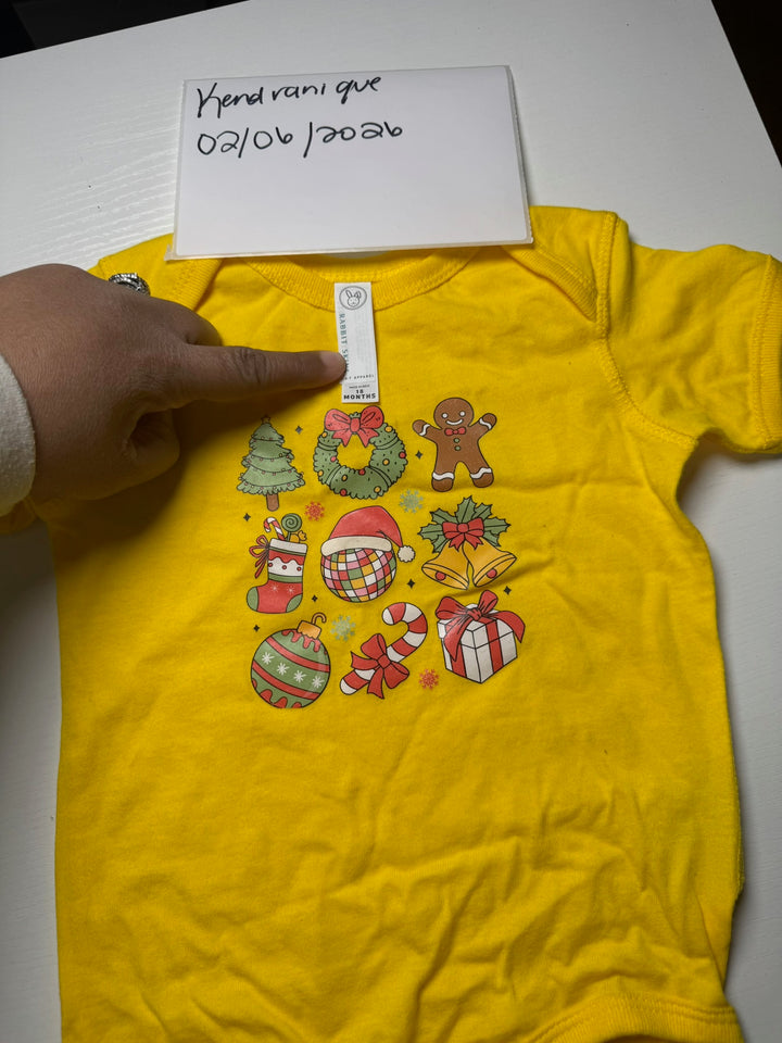 Christmas baby boy t-shirt