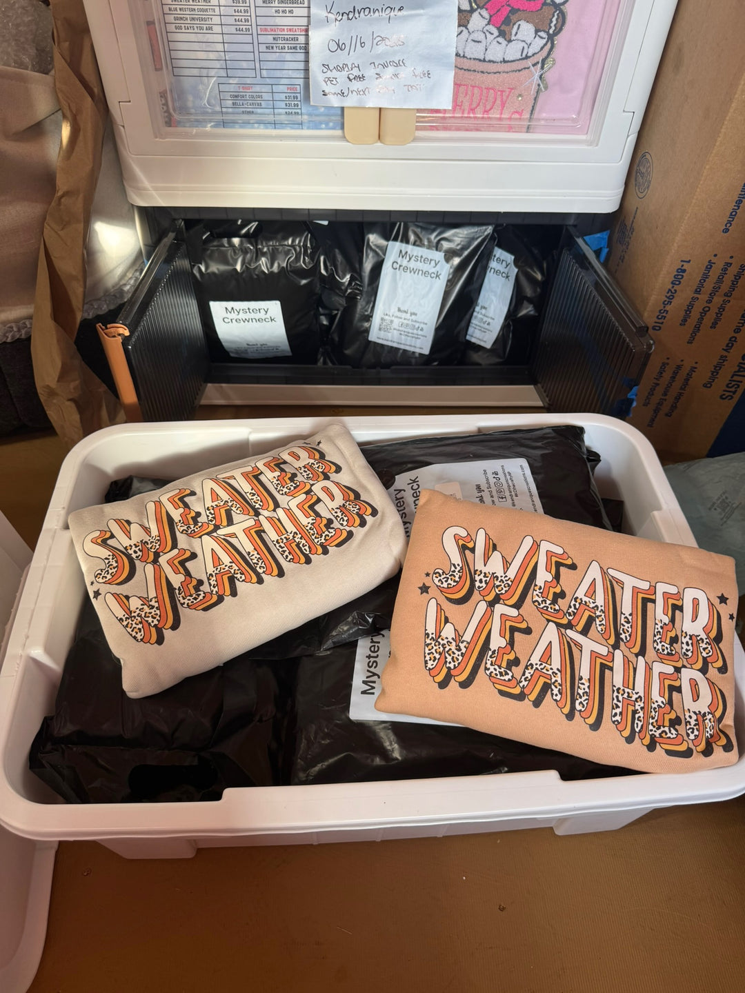 Sweatshirt-Sweater Weather