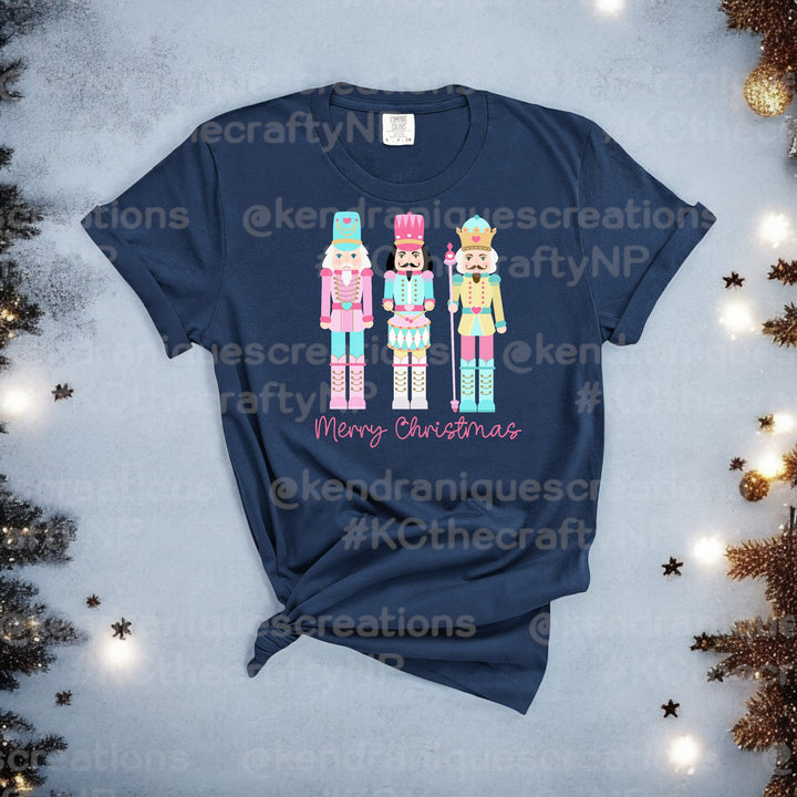 Nutcracker (Navy) short sleeve t-shirt
