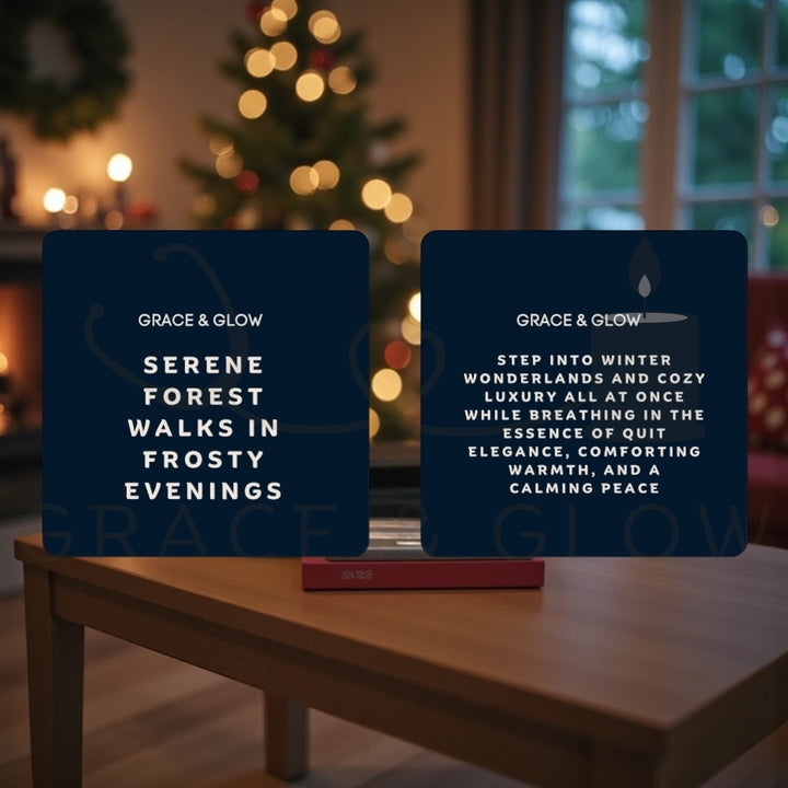 Grace & Glow Holiday Room & Linen Spray – Serene Forest Walks on Frosty Evenings