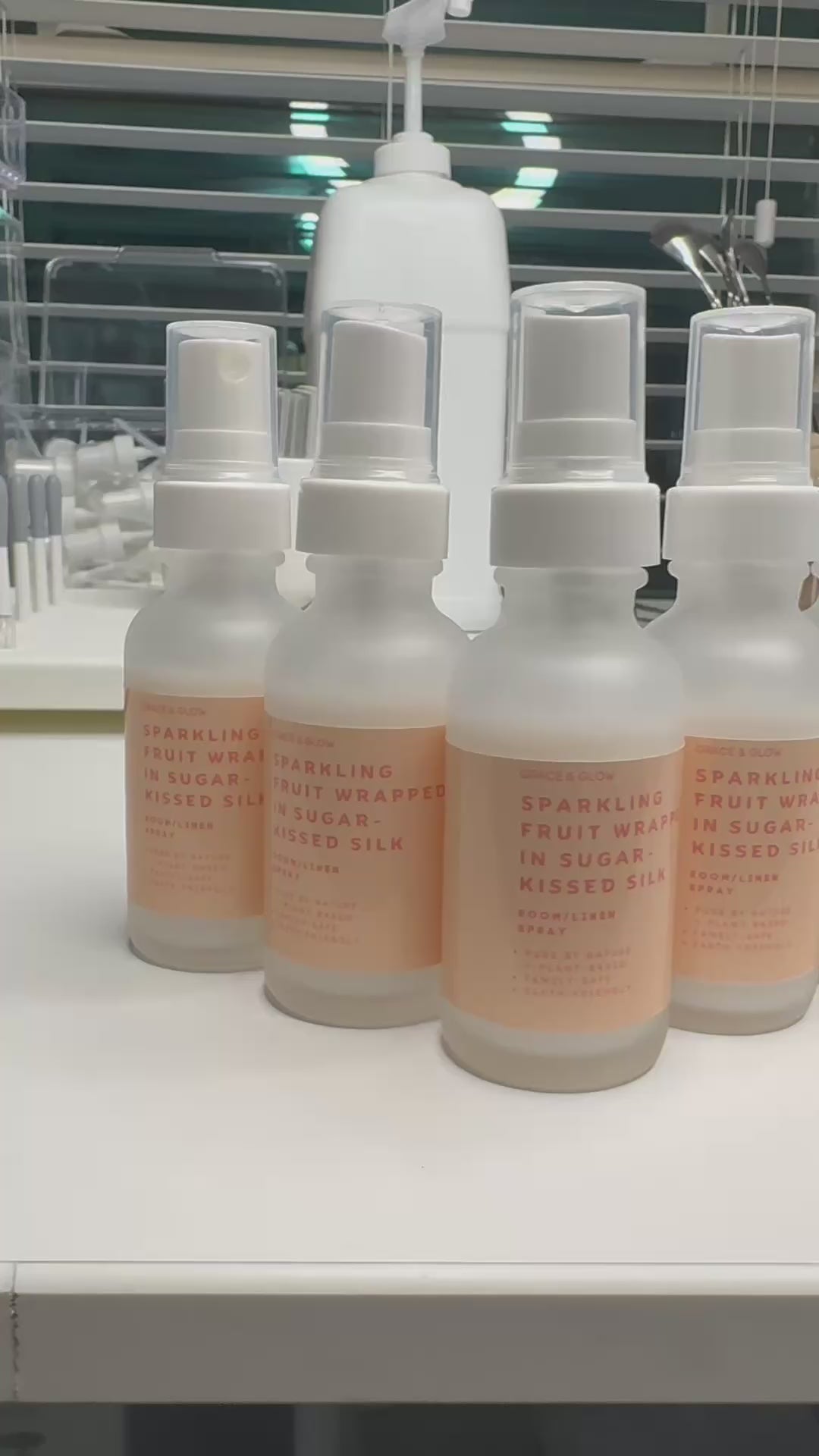 Grace & Glow Room & Linen Spray | Core Collection | Sparkling Fruit wrapped in Sugar-Kissed Silk