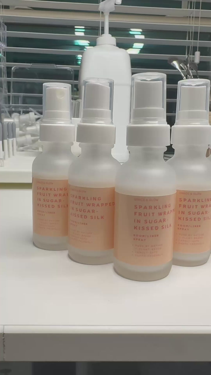 Grace & Glow Room & Linen Spray | Core Collection | Sparkling Fruit wrapped in Sugar-Kissed Silk