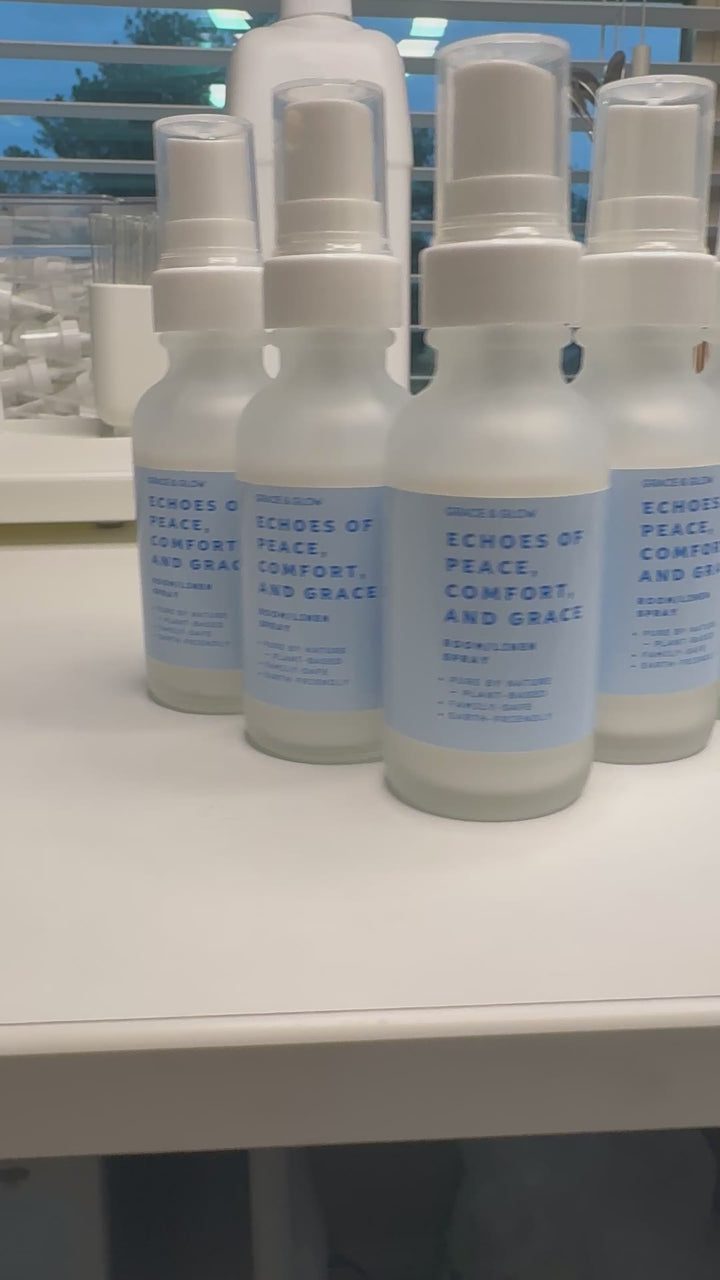 Grace & Glow Room & Linen Spray | Core Collection | Echoes of Peace, Comfort and Grace