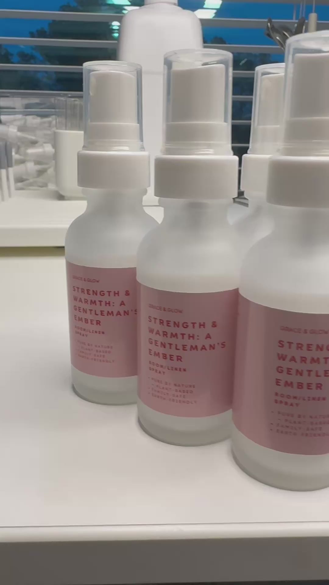 Grace & Glow Room & Linen Spray | Core Collection | Strength & Warmth: A Gentleman's Ember