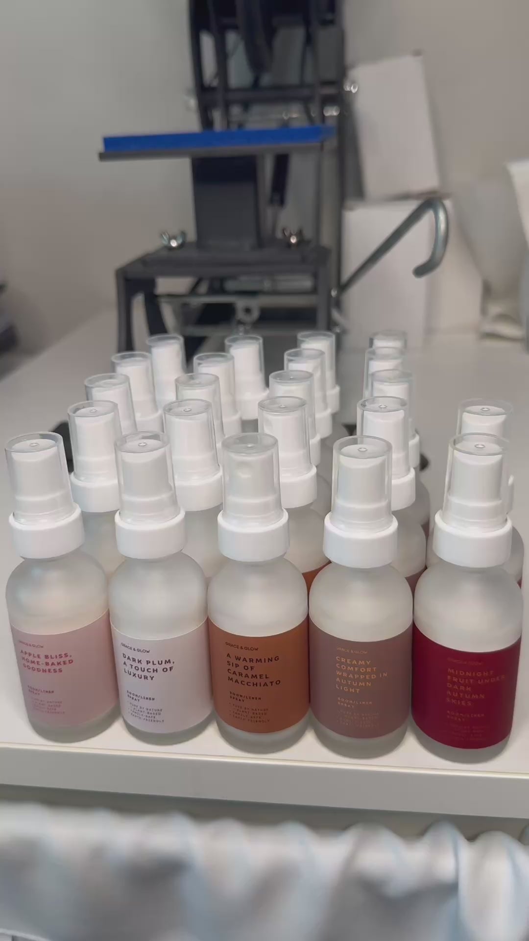 Grace & Glow: Room/Linen Spray (Fall scents)